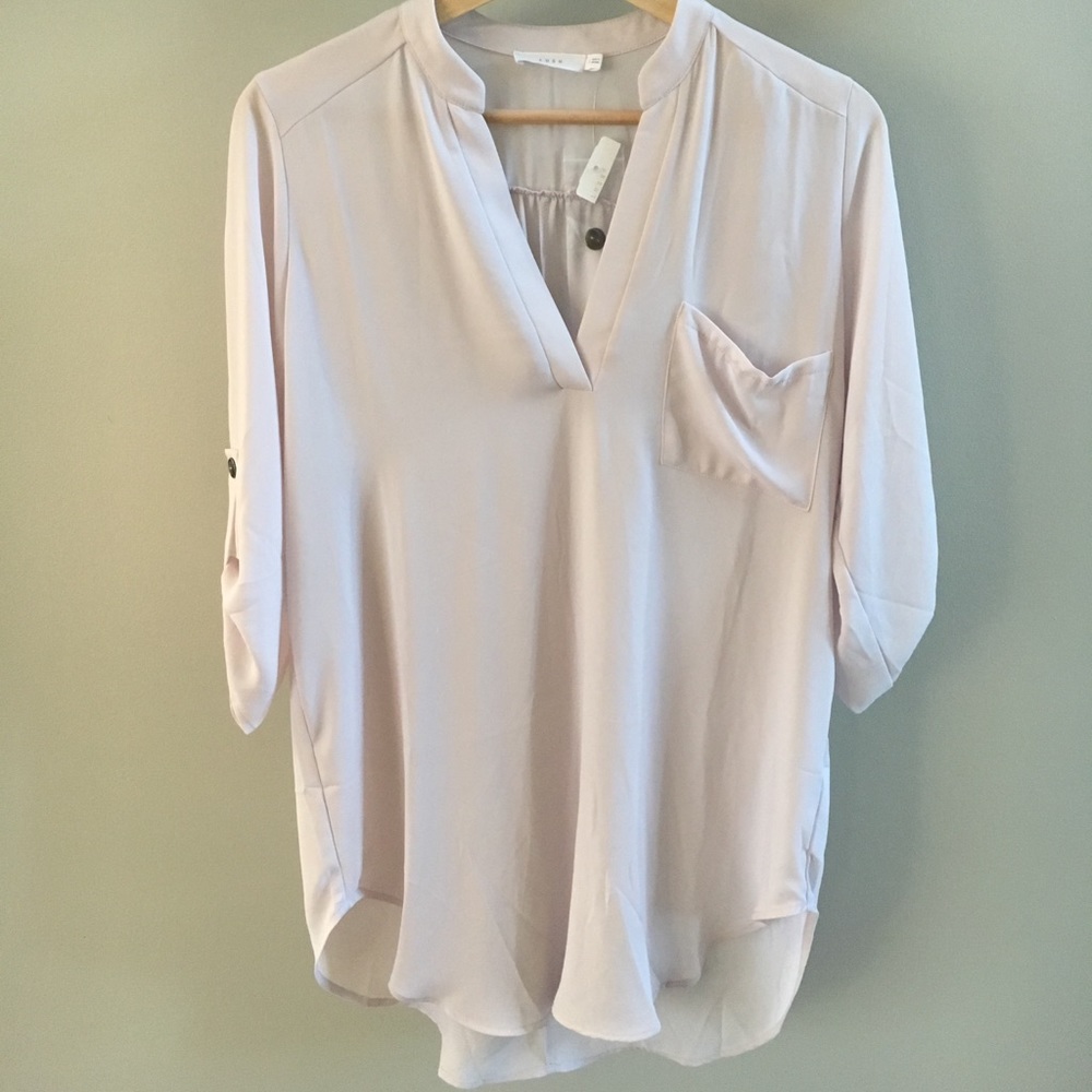 SOLD!! NWT Lush Tunic Length Blouse